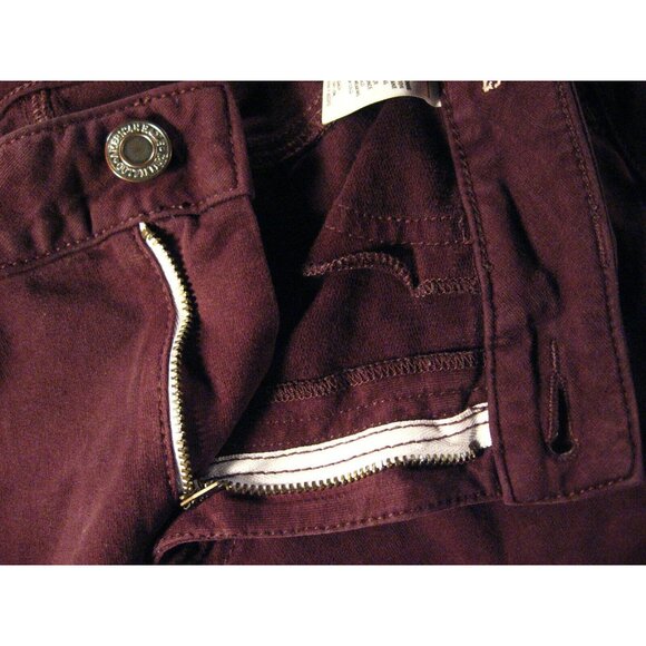 AMERICAN EAGLE Womens Jegging Jeans Purple Brown Sz 6 Stretch Regular Skinny - Picture 6 of 10
